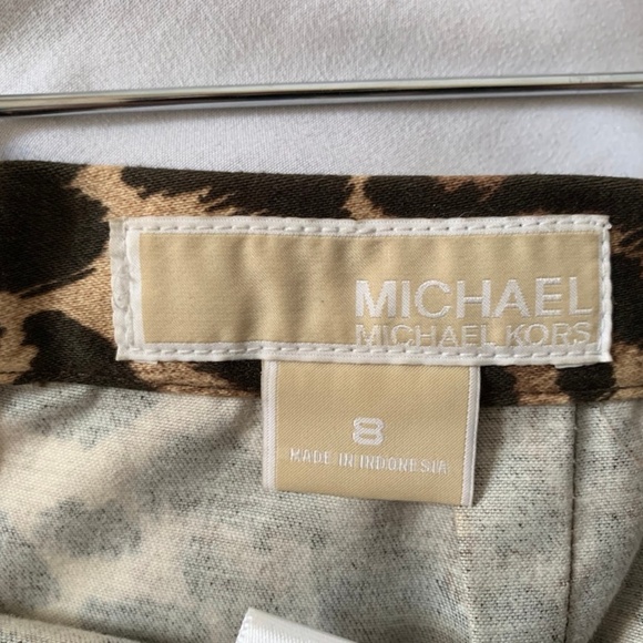 Michael Kors Animal Print Pencil Skirt - Picture 4 of 5